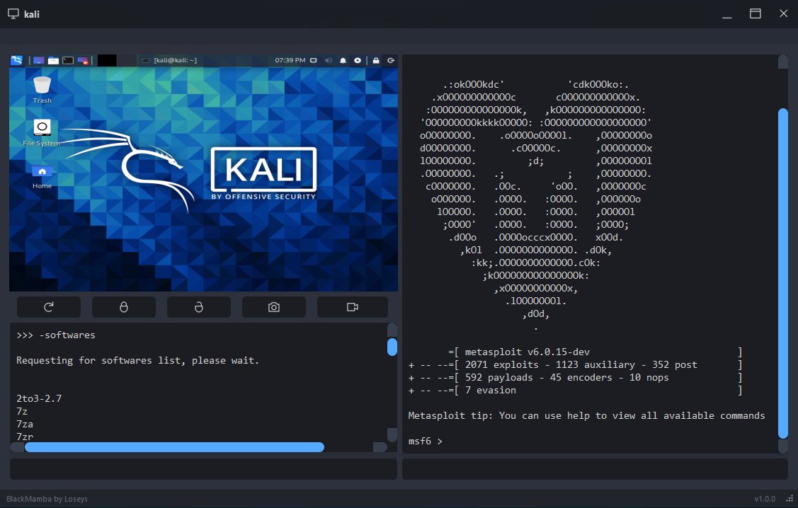 BlackMamba : A multi client C2/post exploitation framework with some spyware features : github.com/loseys/BlackMa…