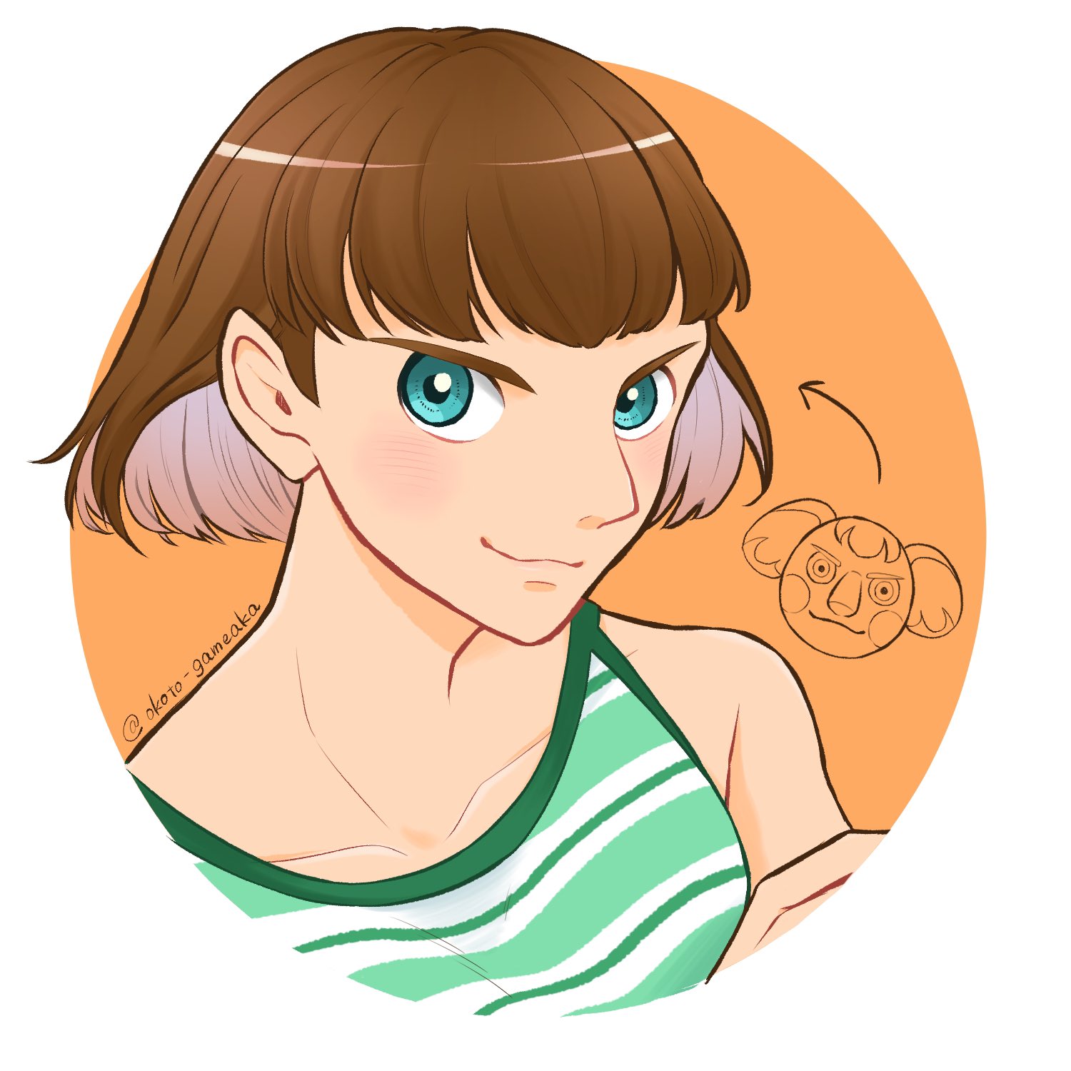 おこと 低浮上 あつ森擬人化 キャンベラとシベリア はじめ性別勘違いしてた組 ごめんなお二方 コアラはお鼻が特徴的なんじゃないかな 狼は目つきが鋭いんじゃないかな ってイメージ いつもと違うブラシも使ってみたんだけどどうじゃろか