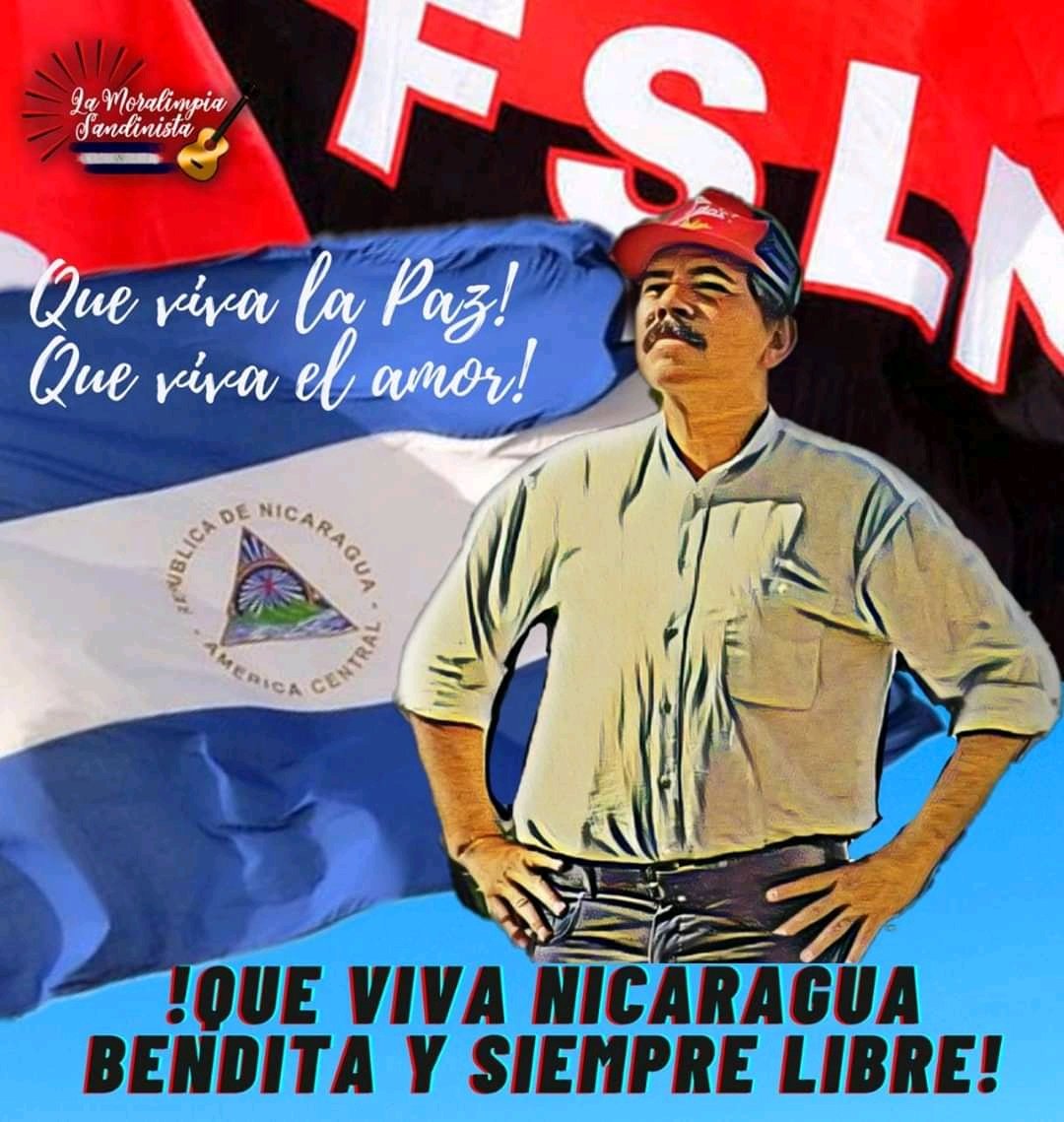 Con el Frente y Daniel presidente, más progreso para Nicaragua. ❤️🖤❤️🖤❤️🖤
#PazYUnidad
#LeonRevolucion