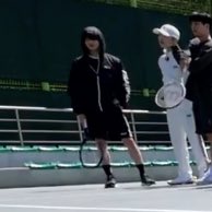 thread of jungkook standing in run ep 129