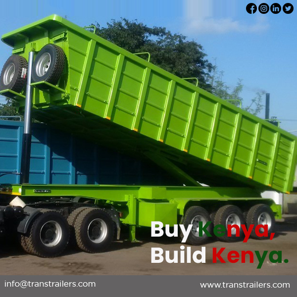 #TipperTuesday The tipper trailer you need. 
#transtrailers
#builttolast
#BuyKenyaBuildKenya