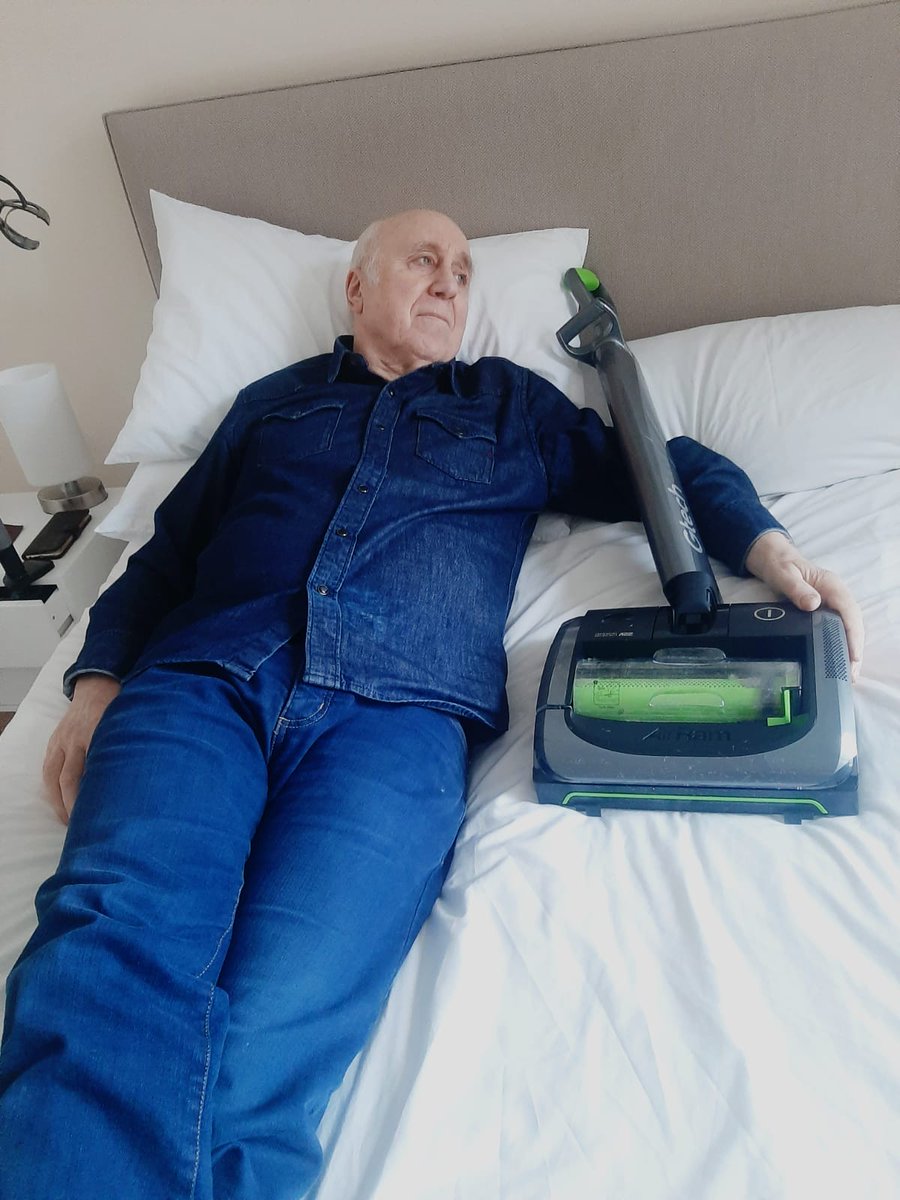 normanlovett1's tweet photo. I'm getting on very well with my new Gtech. https://t.co/ml3EK7UihI