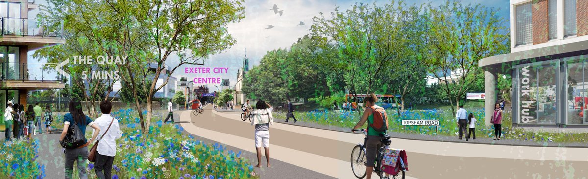 In his blog this week <a href="/placefuturist/">Richard Marsh</a> gives us his thoughts on placemaking and why it’s an important part of bringing the Liveable Exeter vision to life. 

What do you think is important when developing a place?  

liveableexeter.co.uk/news/placemaki…