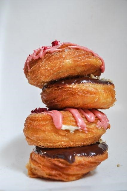 Why not treat yourself after all that shoveling? Stop by the Fisher to sample our new bakery today! Promenade is celebrating #FatTuesday with craczki, a croissant meets #paczki. They're also vegetarian-friendly! Get them today only until 4 p.m. (or while supplies last). #Detroit