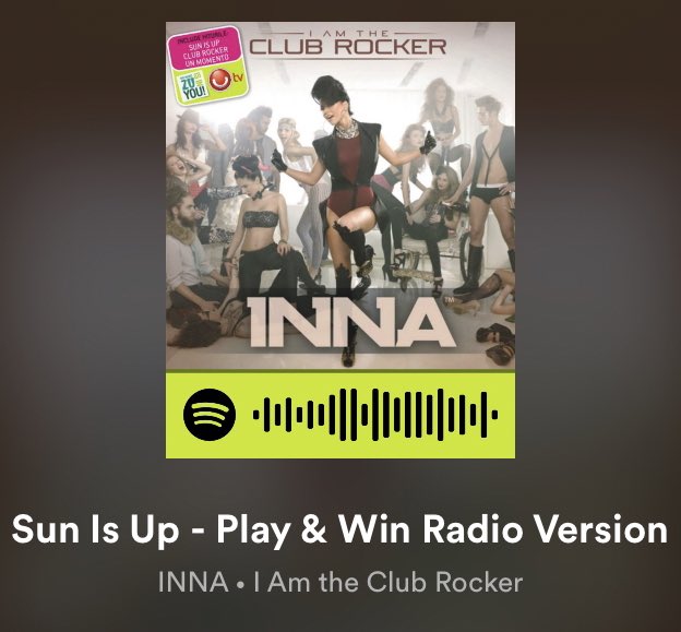5. Sun Is Up - INNA6. Sun Goes Up - INNA