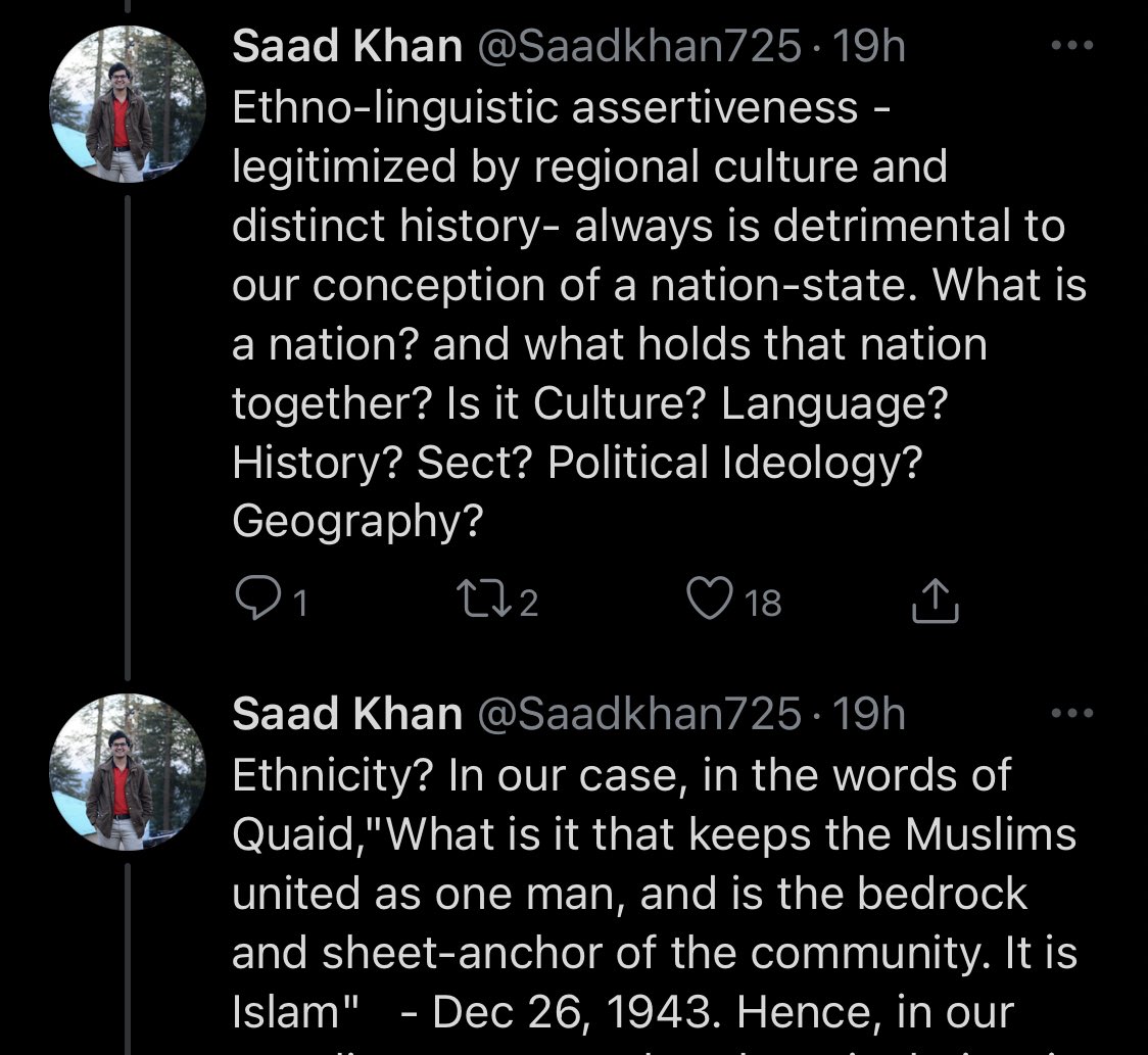 Own languages or culture? Pakistan is not the only Multi ethnic Muslim state in the world. Other such states exist and function fully by accepting their languages culture/history. Your question and statement of Islam being the uniting factor answers your second question;