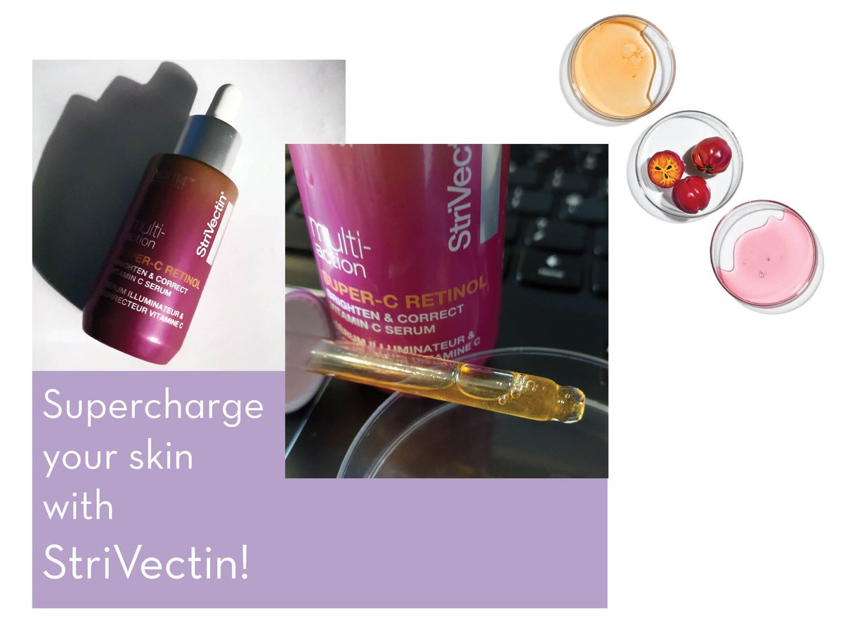 Supercharge your skin with <a href="/StriVectin/">strivectin</a>! Let's talk about this gorgeous serum that's charged with #vitaminc and #retinol! ow.ly/WxKs50DBsgn #skincare @FemaleBloggerRT