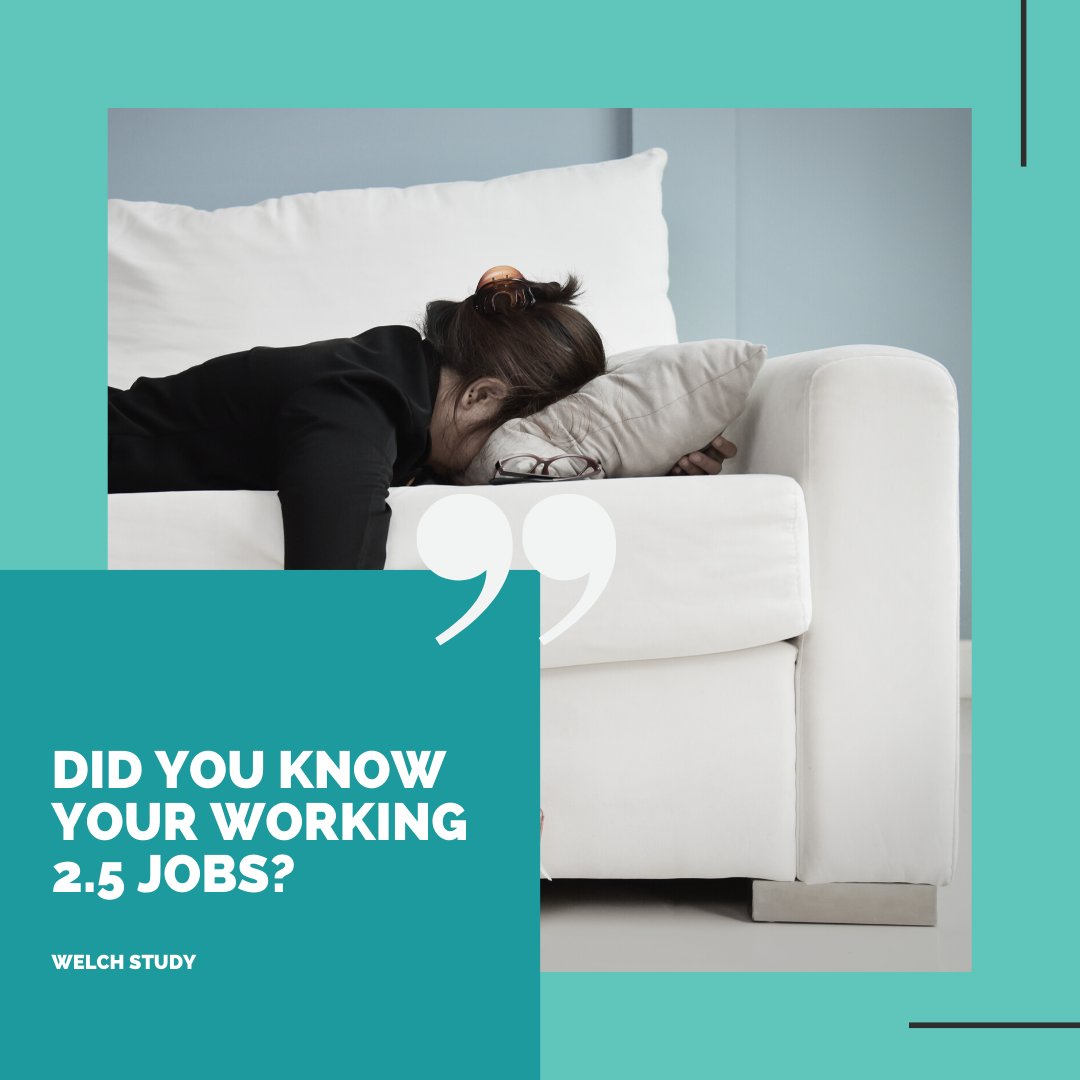 CinchClean's tweet image. Welch's conducted a study and found on average mothers work 2.5 jobs a day. Read about it here. 

#mothers #overtime

mother.ly/work/surveys-t…