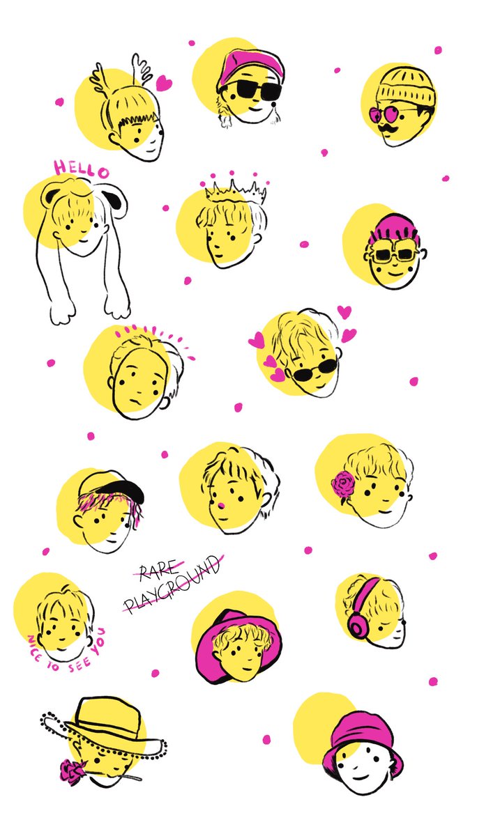 najjwa41's tweet photo. To all beautiful single ICs~ FREE WALLPAPER for you guys ✨💕🌸 #WINNER #fanart Spread loveee not hate 😜 https://t.co/b75mEfOsJ7
