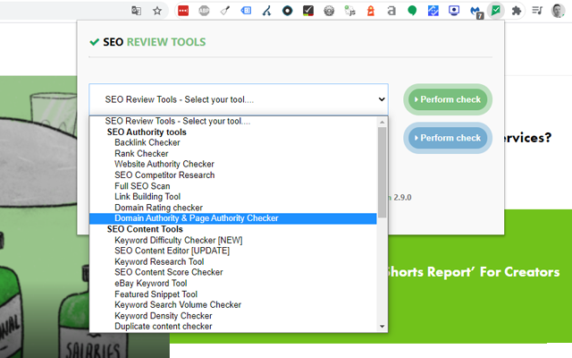 domain rating checker tool