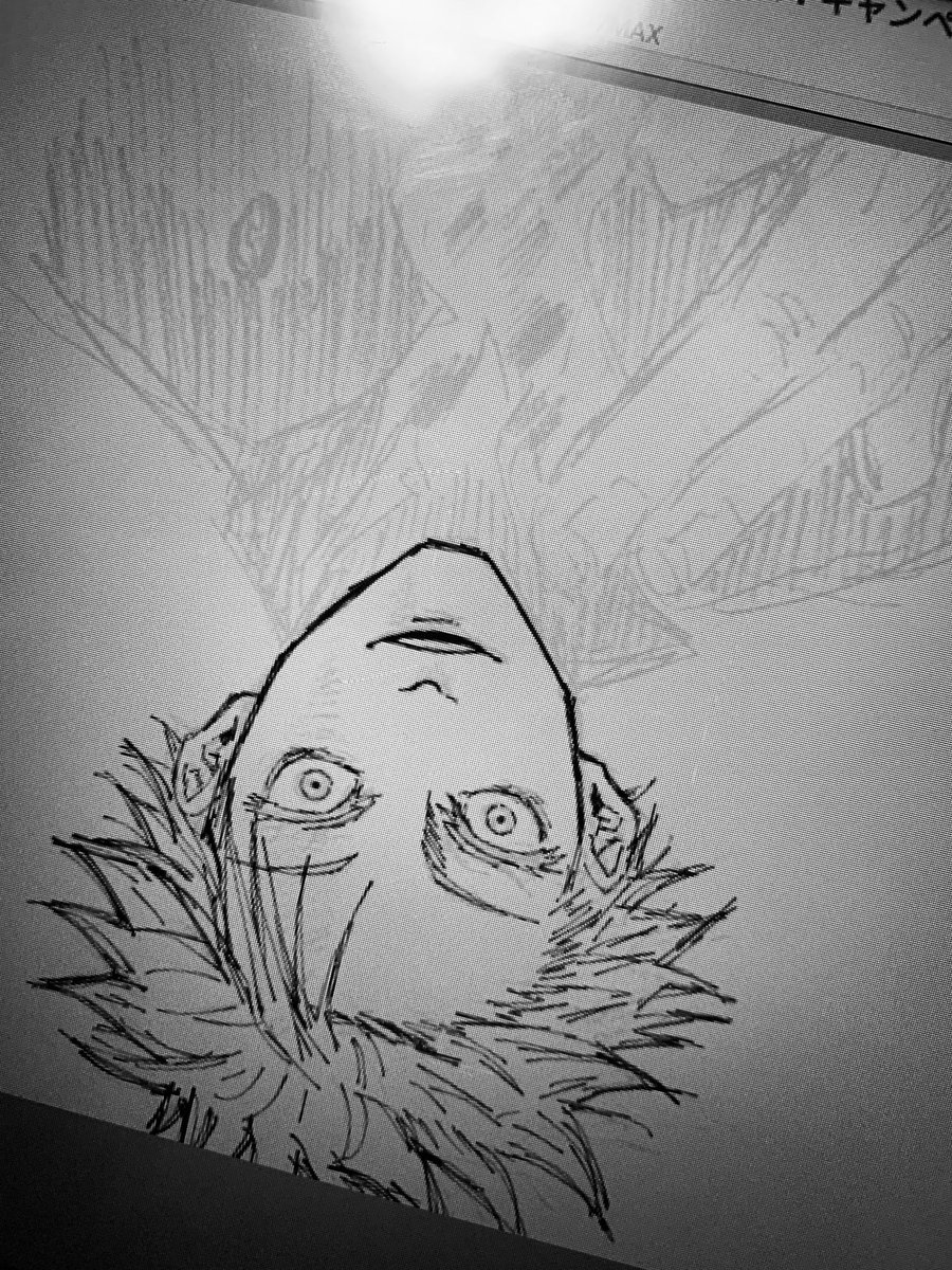 時間決めてお絵描きするのいいね!?
ご尊顔だいたい出来た? 