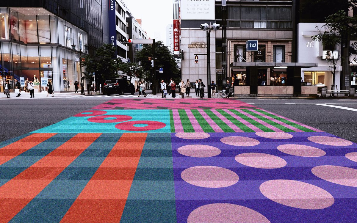 mamimutokyo's tweet photo. I'm spreading joy with this Gizna colourful crossing π―π΅ It's also my love letter to Tokyo where I was born and bred.
Anyone made a fantasy project that came true?
#fantasyproject #GraphicDesign #joyspotting https://t.co/nUqfktaKUK