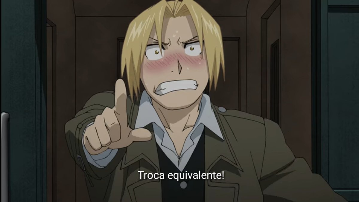 Rabiscos & Cenas: Troca equivalente – Anime FullMetal Alchemist