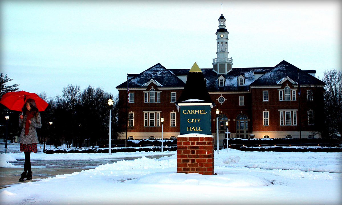 CARMEL UPDATE: Street Dept. crews have been working 12-hour shifts, main roadways and secondary roads are in good shape, but please drive slow and steer clear of plows. Complete city plow will begin at 11 a.m. and could take up to 7 hours. carmel.in.gov/.../carmel-cit…