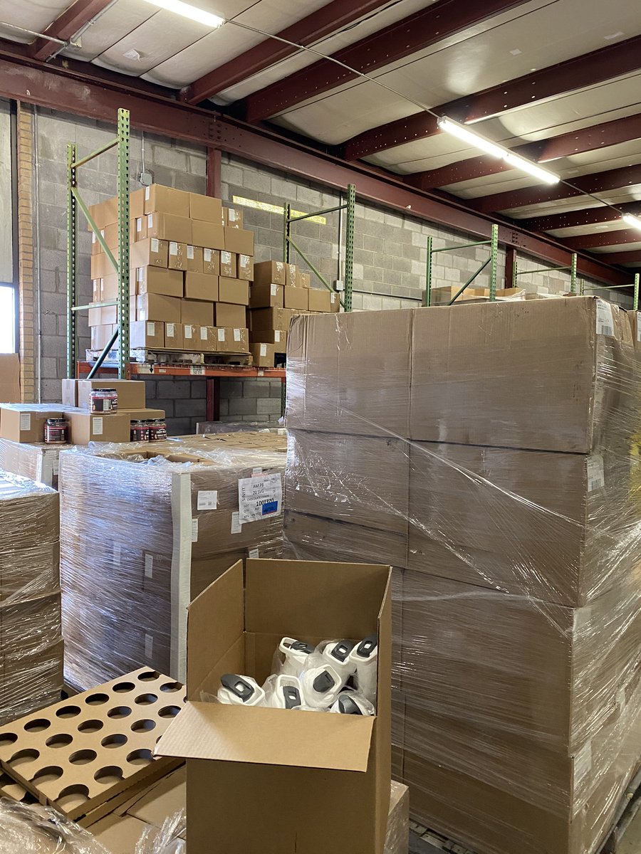 sinfitnutrition's tweet photo. $GTEH We love seeing our warehouse full of inventory and love seeing it go out the door too.  Only thing we are missing are the spreads which will be here in 2 weeks and a little low on our top selling bars but also will be here in 2 weeks. Keeping up with growth is tough but fun https://t.co/vOLLvQMXRi