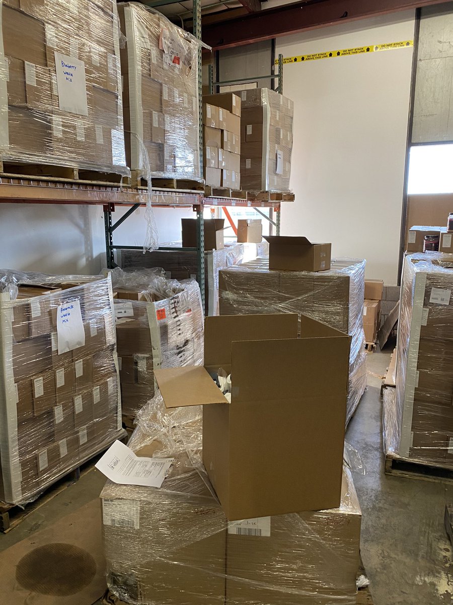 sinfitnutrition's tweet photo. $GTEH We love seeing our warehouse full of inventory and love seeing it go out the door too.  Only thing we are missing are the spreads which will be here in 2 weeks and a little low on our top selling bars but also will be here in 2 weeks. Keeping up with growth is tough but fun https://t.co/vOLLvQMXRi
