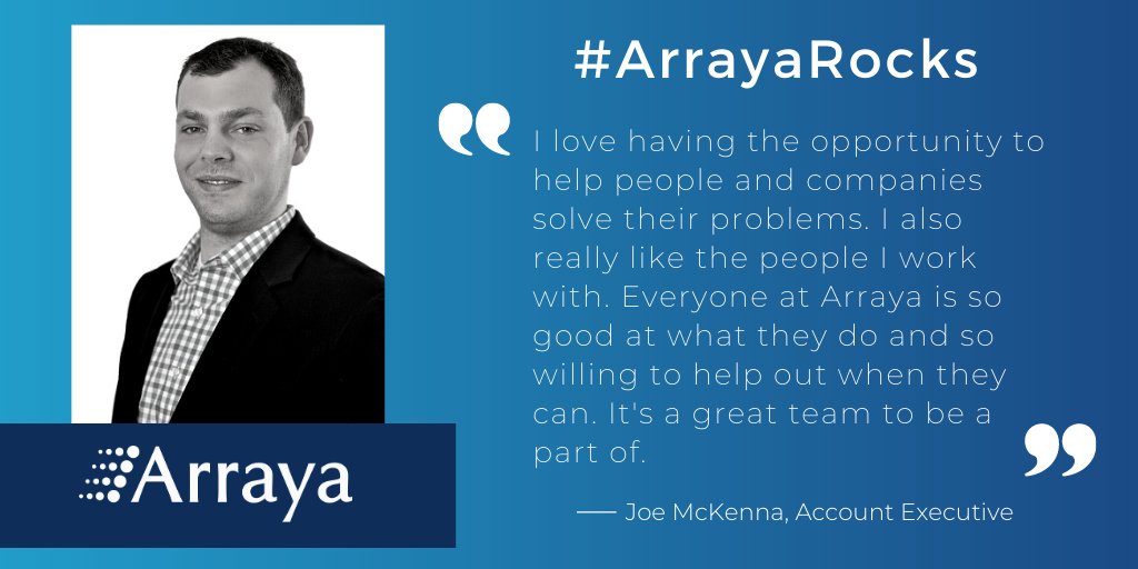 ArrayaJoe's tweet image. Are you a problem-solver? We might have just the job for you! Check out our open positions and apply today! Visit: arrayasolutions.com/careers/ #hiring #TechJobs #Careers