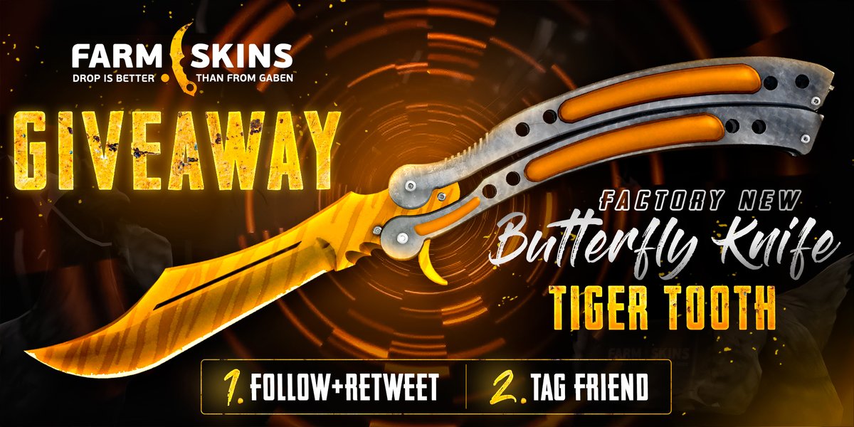 CSGOEmpire on X: Another giveaway! We'll be giving away one of the FN  Stattrak Tiger Tooths at 5000 retweets. Follow & RT to enter, good luck!   / X