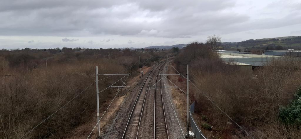 View of WCML from the bridge.See that I ther bridge? That's where I'm heading