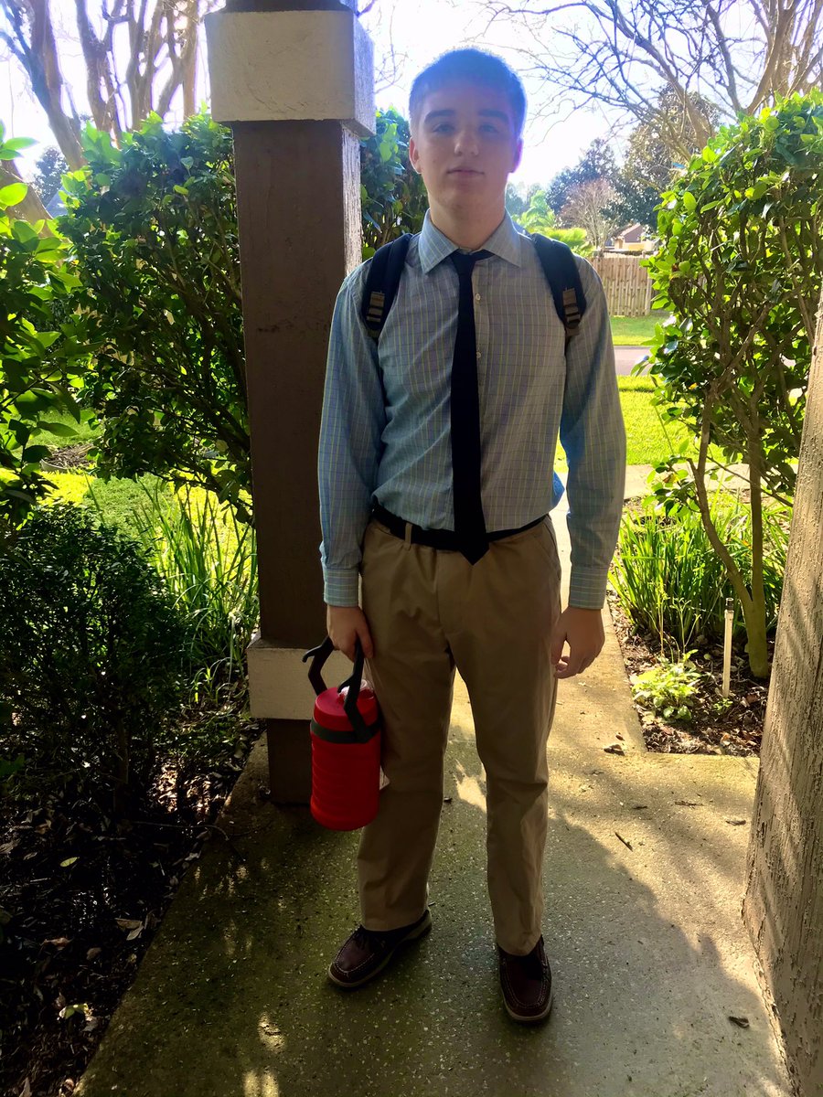 carole_dec's tweet photo. William’s first HS lacrosse game day!! #gameface #gopanthers #gojv #beatBT #wintheday @neaselax https://t.co/GemEvXfqYP