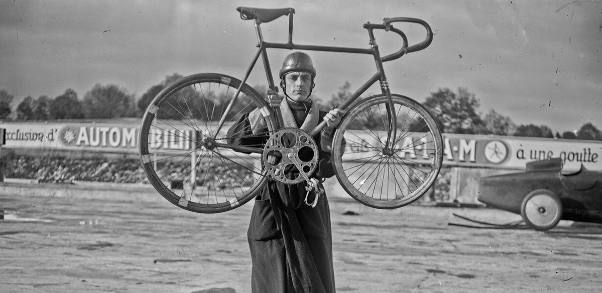 Le vélo, instrument de fierté.