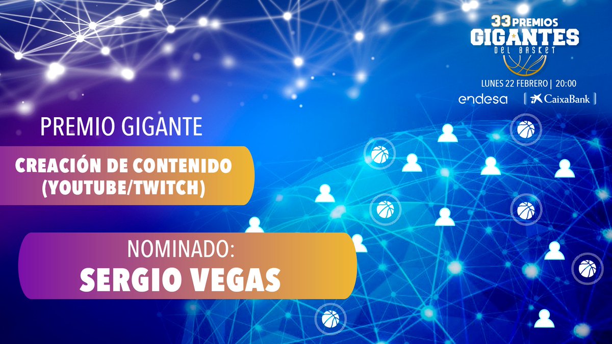 📺🏀PREMIO GIGANTE CREACIÓN DE CONTENIDO🎮🕹️

RT/LIKE si crees que <a href="/Sergio_Vegas/">Sergio Vegas</a> debe ganarlo

GANARÁ el que + suma de RT🔄 y LIKES ♥️ tenga en total

Consulta la lista de nominados #PremiosGigantes gigantes.com/premios-gigant…