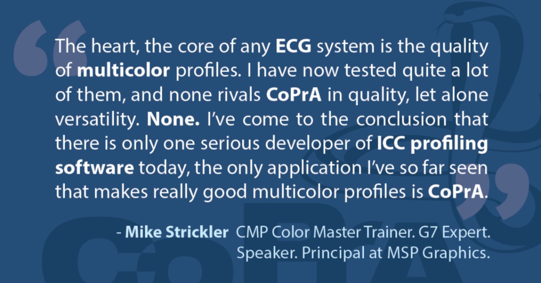 ColorLogicHYSG's tweet photo. 🌏 See what color management expert, Mike Strickler, has to say about ColorLogic CoPrA ICC profiling software…

#CoPrA #ICCProfiles #software #colormanagement #multicolor #ECG #packaging #flexo #digitalprinting https://t.co/Gvbz83aOdi