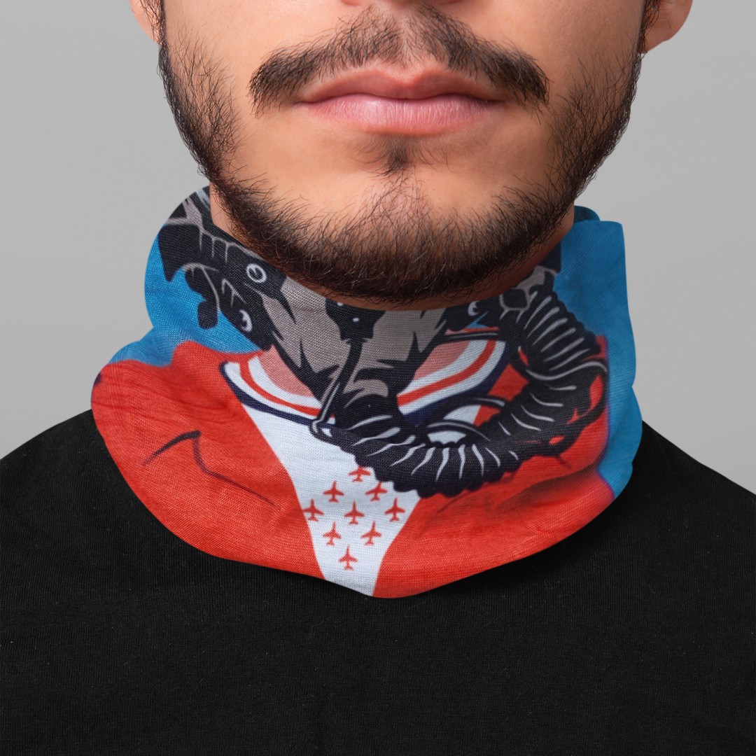 airforcegifts's tweet photo. Our Pilot Snoods are an easy to use face covering whilst keeping the warm this Winter. ❄️This design is inspired by the pilots who fly the iconic Red Arrows jets!

https://t.co/0HtkFvov4D

#pilot #snood #redarrows #hawkt1 #raf #smokeongo #aviation #diamondnine #diamond9 #planes https://t.co/28qIkQf35m