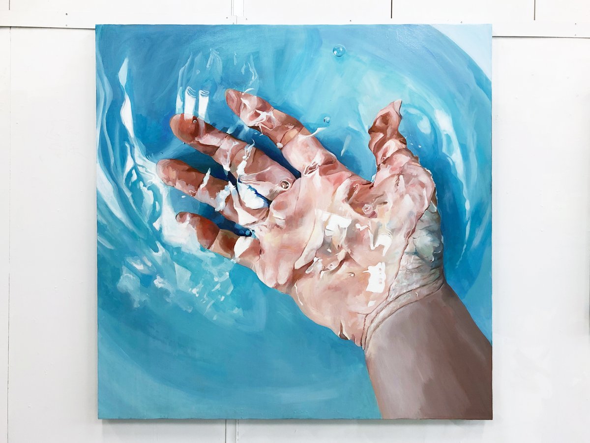 油画:深い 多摩美術大学卒業制作展・大学院修了制作展2021で印象深かった作品