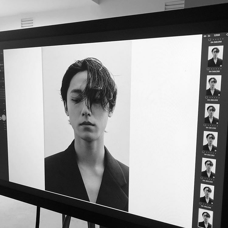 butterdodo_'s tweet image. โดฮยอนกับ esquire ขนาดเบื้องหลังยังปัง ;__;