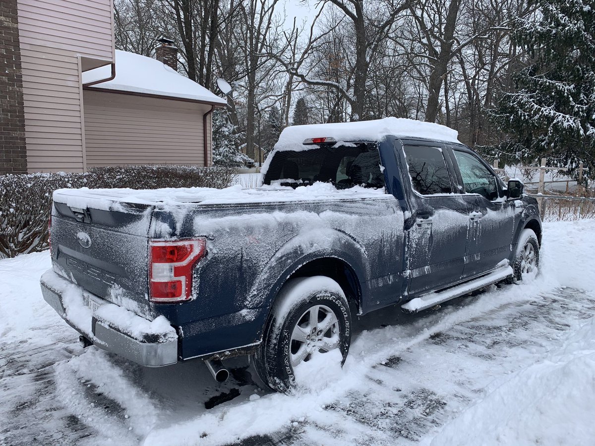 Sporting the 7” snowhawk today. Thankful for 4x4! #saleslife