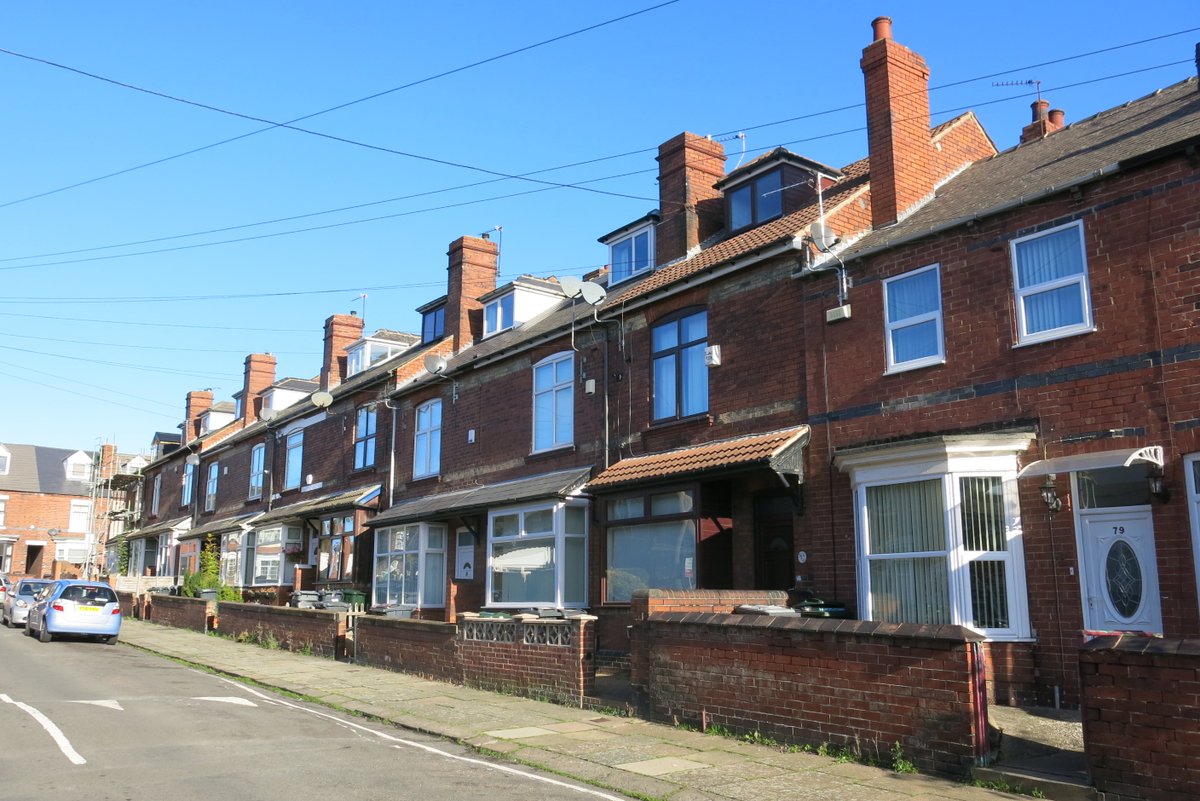 1/ The very first council homes in  #Rotherham were built at 59-77 Lord Street by 1910 - a small scheme blending with the existing streetscape.