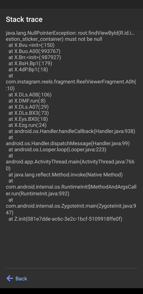 Bhoomit_BB's tweet photo. Dear @instagram 
Facing this for last 3 updates
#Instagram #instabug #instagramdown  #instagramposts https://t.co/ZYaWhZjiMx