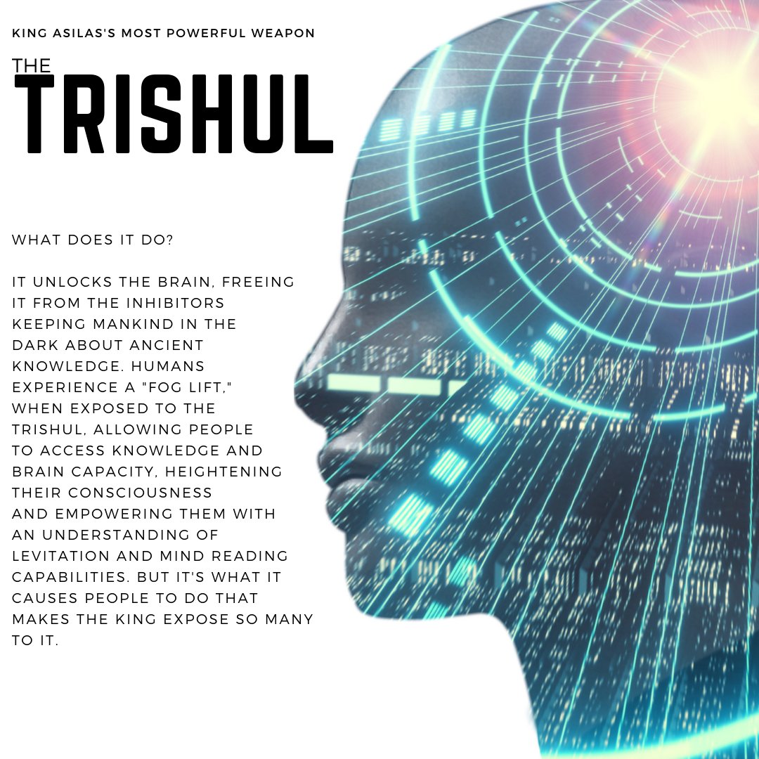 The Trishul is King Asilas's most useful weapon in his arsenal and what he uses the most in his quest to save humanity (and conquer the world). #scifi #audiodrama #podcast #ApplePodcasts #tuesdayvibe #ConspiracyTheories #ww3