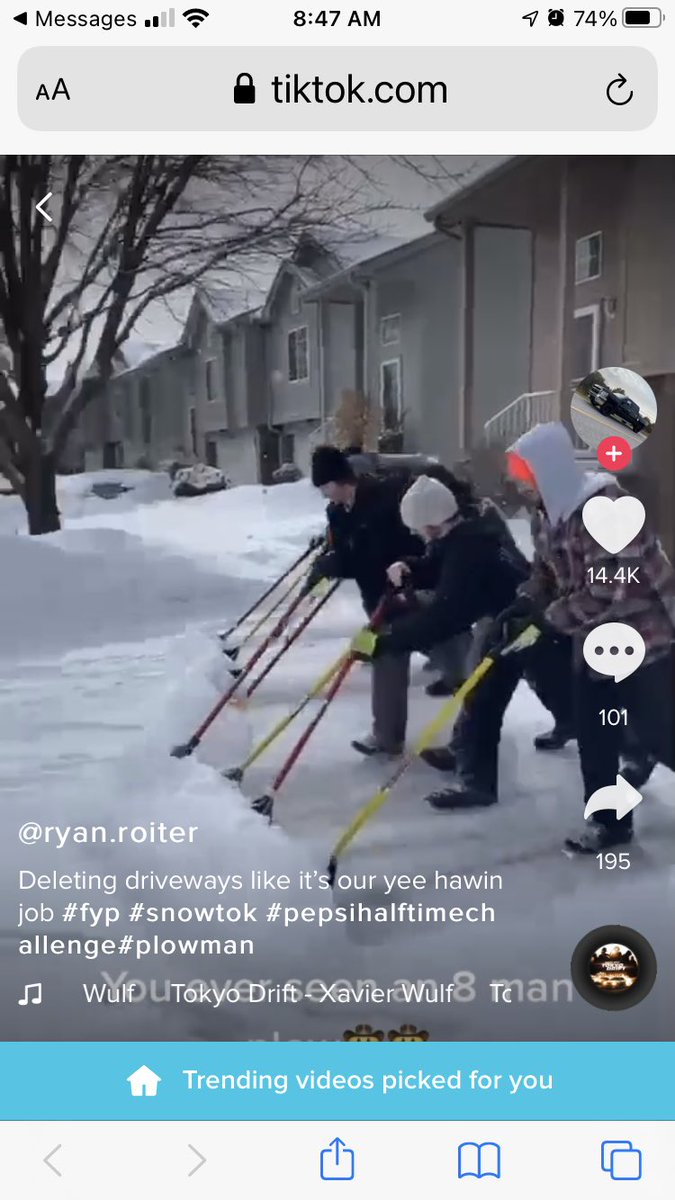 LlcRoiter's tweet photo. The snow just keeps coming, here’s  some moments from the season so far. Hope everyone is staying warm and keeping aeration in the back of their mind.  #snowplow #snowday  #boss #hustler #8manplow #springisrightaroundthecorner https://t.co/ehMZfkNXlo