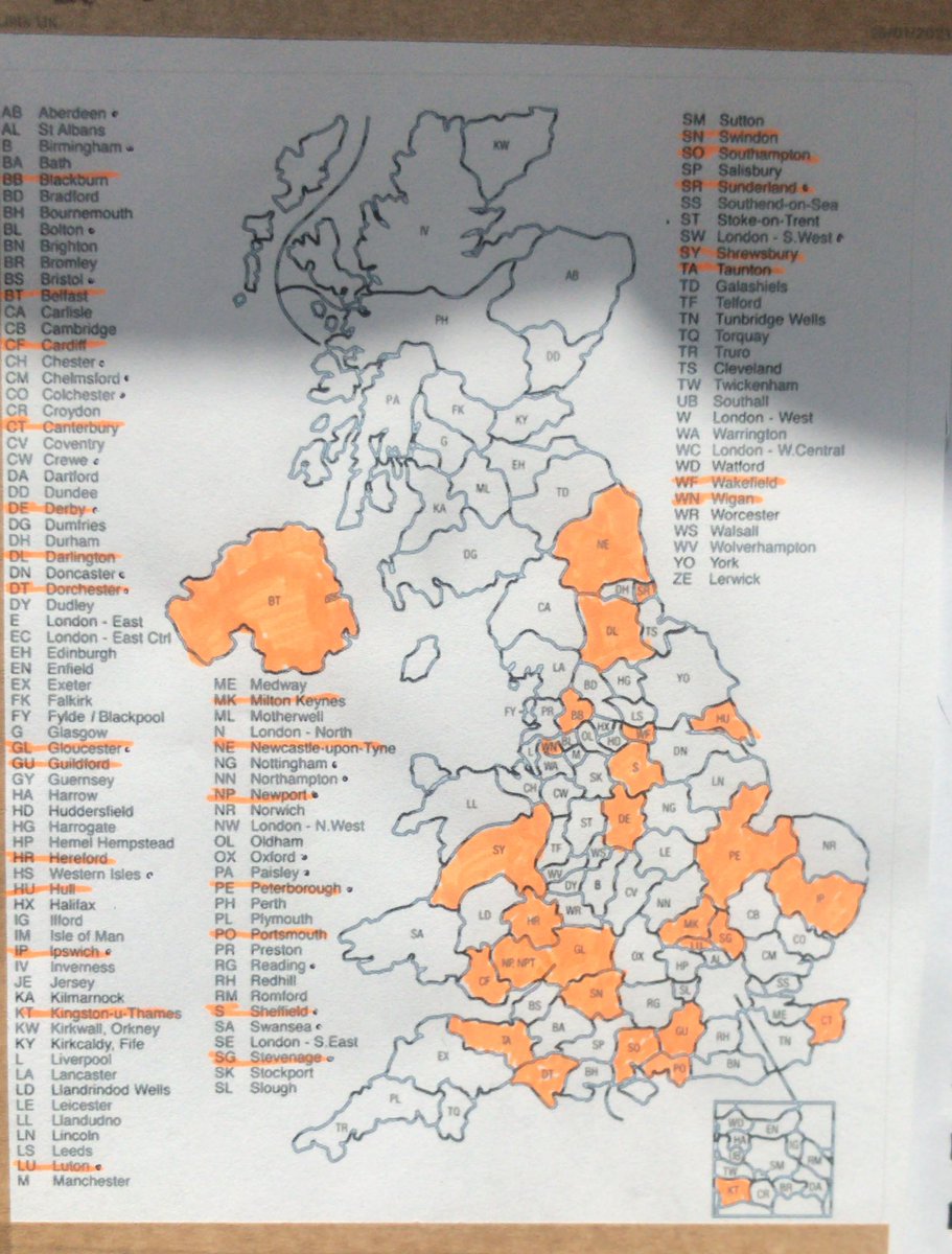 art_catty's tweet image. Not too shabby for 6 weeks into 2021! Scotland you’re looking very bare up there #postalareasales #ukmap #catrogersart