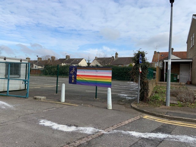 AngliaRuskin's tweet photo. 🏳️‍🌈  We're #ARUProud to be flying the rainbow flag for #LGBTQ History Month across our campuses! 🏳️‍🌈

#LGBTHM https://t.co/dzy9zo8zKV