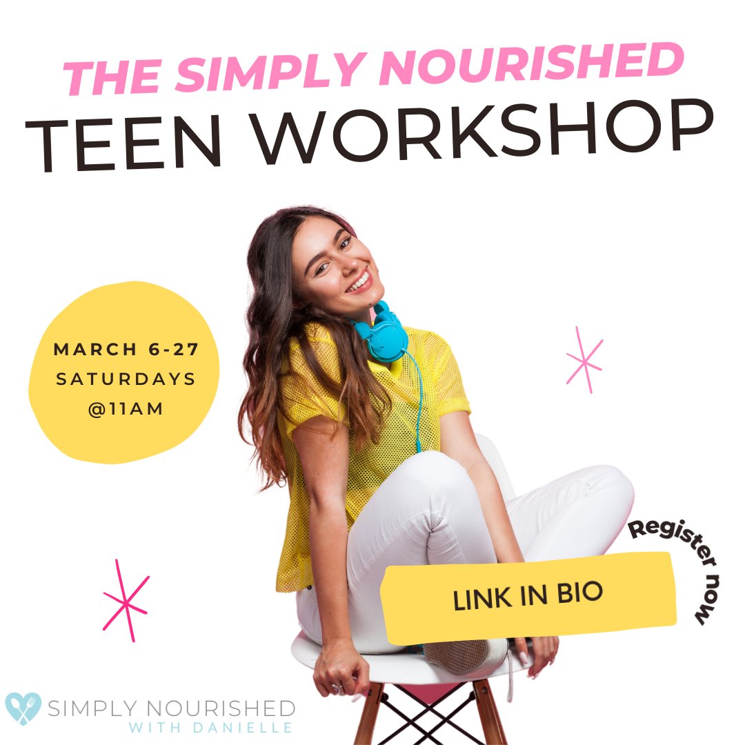 SimplyNourished's tweet photo. I'm hosting my very first Simply Nourished Virtual Workshop and words can't even describe how excited I am to help educate, empower and inspire young adults! 💛

Learn more here: https://t.co/HbChQ4NPvG

#teenhealth #nutritionforteens #selfesteembuilding #feelgood #teennutrition https://t.co/dZww4goqmP