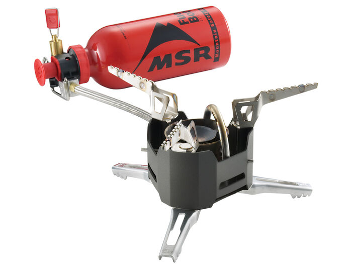 MSR also makes the DragonFly, a more advanced stove with a simmer valve, and the XGK-EX, an ultra high power expedition stove, for maximum reliability and output (it's another snow boiler).