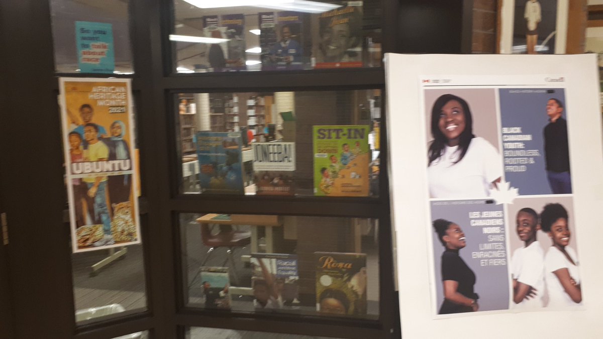 MCI_Library's tweet photo. Celebrating Black History month with our returning students! https://t.co/t89BrqU8JX