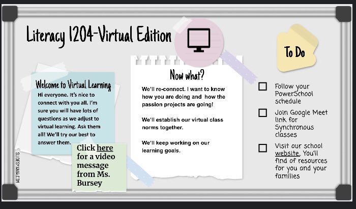 sktobin's tweet photo. Virtual learning templates from @SlidesManiaSM that @NLESDCA folks may find helpful as we move to #OnLineLearningNL. When this was posted in Google Classroom, the first student response was “thank you”. Connection matters. Ss don’t need bells and whistles, they need us. @mchs_nl https://t.co/9rtRa4tklN