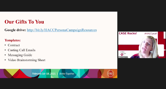 We love a good conference gift! And these virtual persona marketing templates from <a href="/HACC_info/">HACC</a> do not disappoint 😍  #CASEAllDistricts