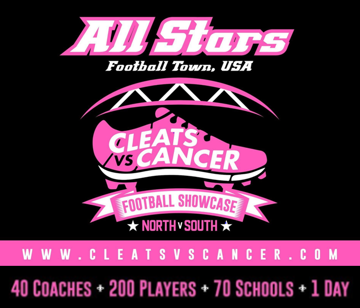 CleatsV's tweet photo. Meet the 2021 @CleatsV Cancer All-Star Nominees by position. Here are the high flying Receivers, both wide &amp; slot dudes. Coaches nominate your players here: https://t.co/wIeElNsTdq #Claimit #BiggerThanFootball https://t.co/RPPBrHjj1W