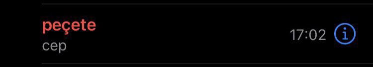 canım aramıssın ama görmezden geldim