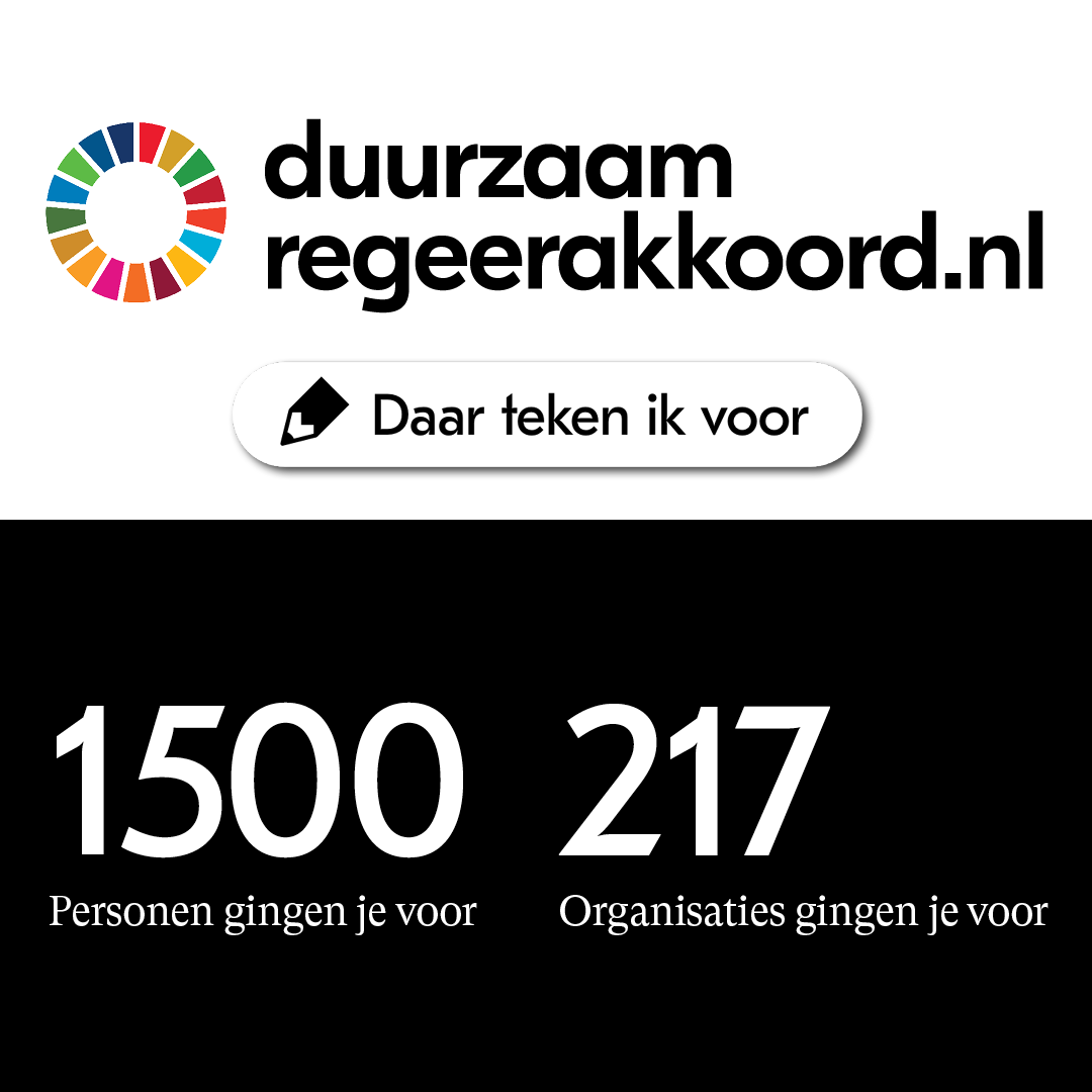 DzRegeerakkoord's tweet photo. Yesssss, daar gaan we! 🎉 Al 1500+ handtekeningen binnen voor de campagne #DuurzaamRegeerakkoord. Op naar de 10.000. 🤩🤩

Heb je nog niet getekend en gedeeld? Gelijk doen. https://t.co/TO8orYHbn9 

Niks missen? Volg al onze social media kanalen.

#duurzaam #SDGs https://t.co/vrnEIVASxA
