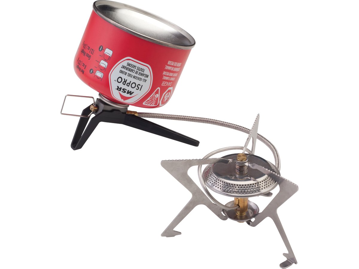 The design of canisters stoves generally transfers some heat to the canister once the stove's running; you can increase efficiency in cold conditions by keeping your fuel in your jacket or sleeping bag.There are also liquid-feed canister stoves like the MSR Windpro II.