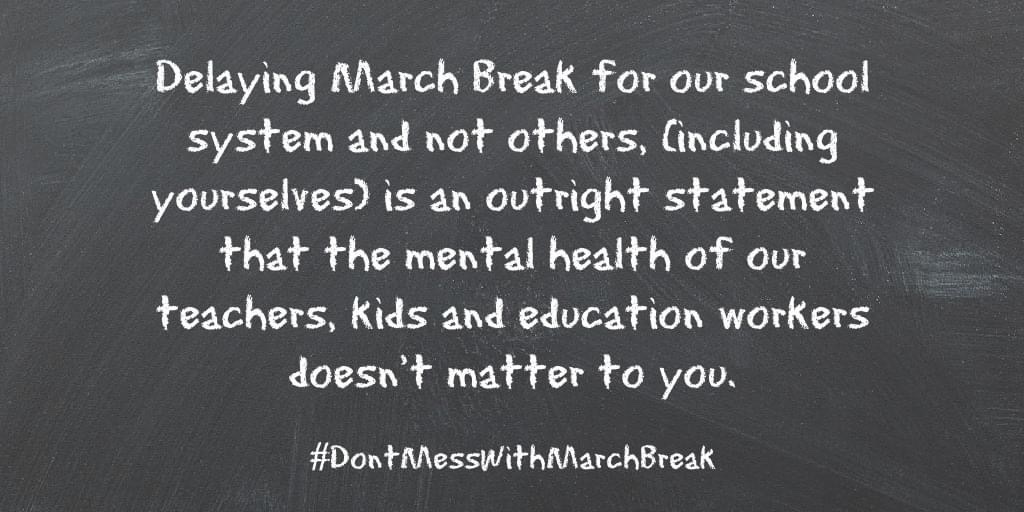 mystikrave's tweet photo. LISTEN TO THE PEOPLE
Stop breaking your own rules and making us pay/suffer for it.
@fordnation @Sflecce #onpoli #FireLecce #VoteFordOut2022 #DontMessWithMarchBreak #onted #Ontario #marchbreak https://t.co/eNE7H4s5ix