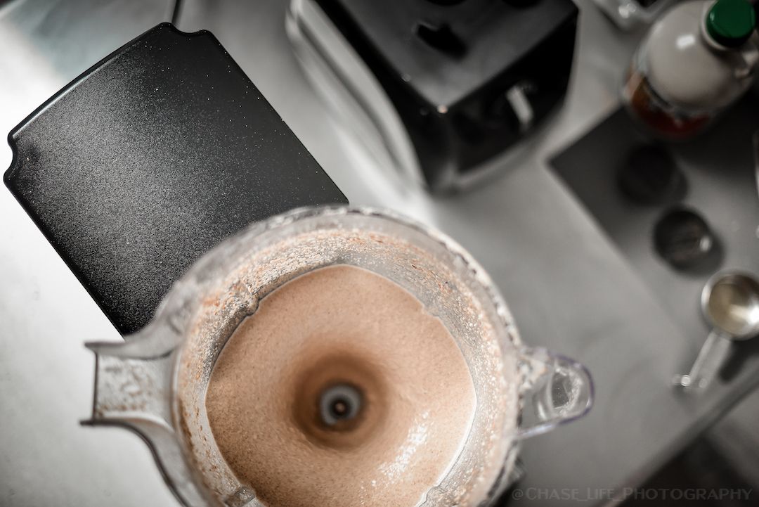 themulkco's tweet photo. Our badass Vitamix XL babe whirred and purred like a champ no matter how many almonds we threw at her. While we might have moved on to bigger, badasser equipment; our Vitamix XL is still the pride and joy of the Mulk kitchen. Badass photos cred: @chase_life_photography https://t.co/wKoP1dGmJM