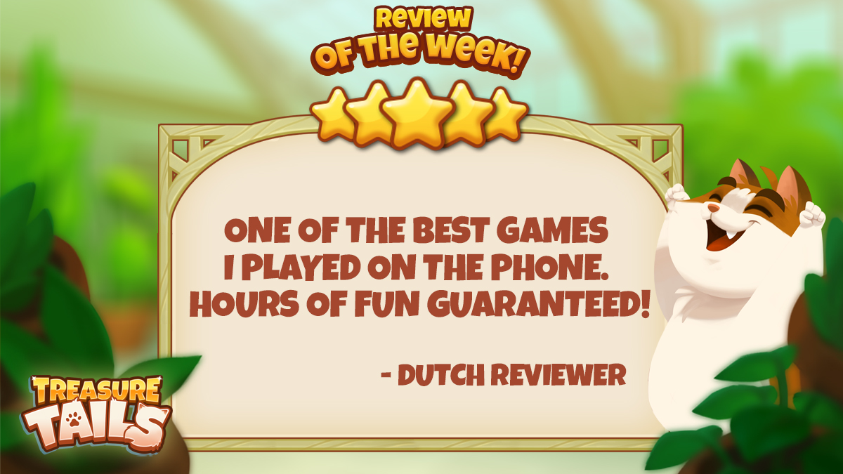 Thanks for the ⭐⭐⭐⭐⭐review! Be sure to tell your friends!

⭐link.playtreasuretails.com/0WCz/a8874c97