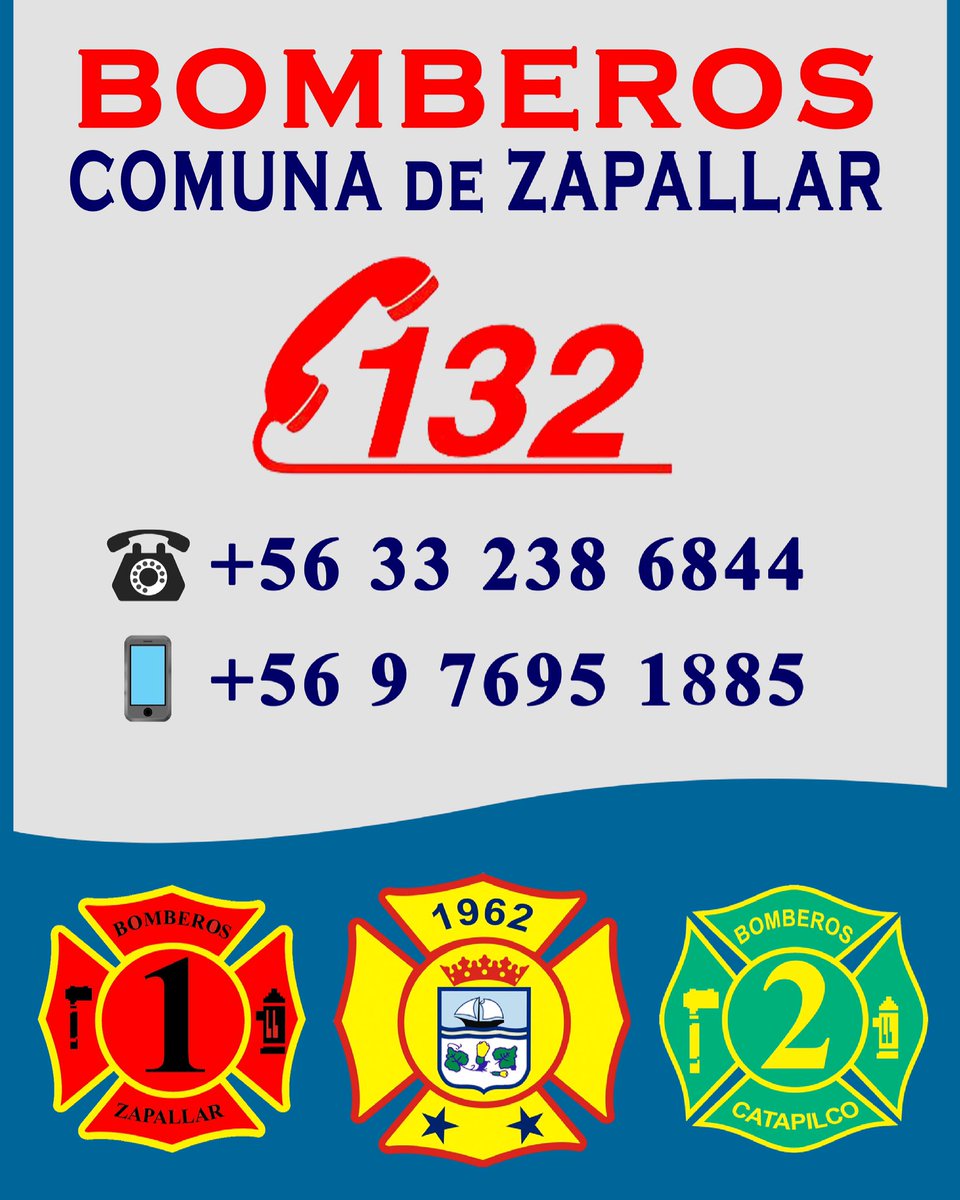 CBZapallar's tweet photo. Hace algunos minutos volvemos a tener operativa la línea 132. Esperamos no necesites llamarnos pero no está demás conocer nuestros números telefónicos alternativos, los que también funcionan 24/7.
#zapallar #cachagua #lagunadezapallar #haciendadecatapilco #catapilco #blanquillo https://t.co/Ki5mSdhIhO